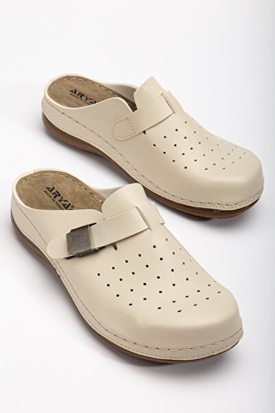 uway Women's Anatomical Closed Front Adjustable Strap Comfort Comfortable Women's Flexible Nurse Cook Daily Home Slippers