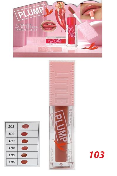 BBeauty Chili Pepper Lifter & Plump Lipgloss Liquid Lipstick with Plumping Effect