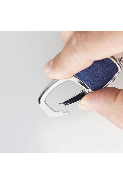Enseb Leather Keychain Bkr13 G21 Blue