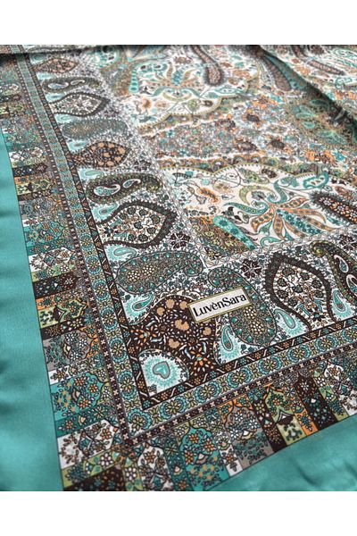 LuvenSara Indian Silk Shawl 909-11