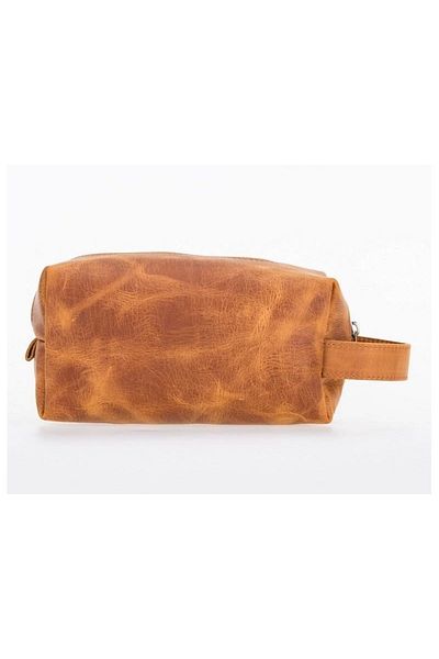Enseb Leather Care and Travel Bag, Size X, G19 Tan