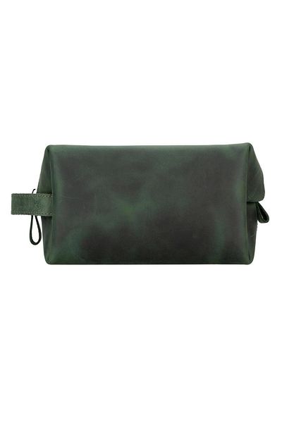 Enseb Leather Care and Travel Bag, Size X, Antique Dark Green