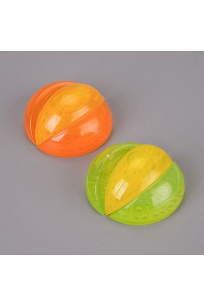 MATMEL Lemon Shaped 6-Piece Plastic Ice Cube - Colorful