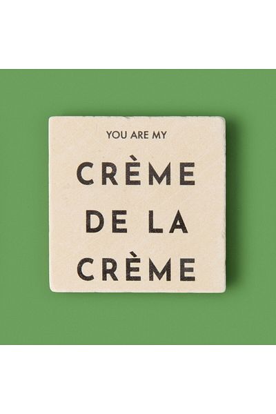 MATMEL Creme De La Creme Coasters - Colored - 10 cm