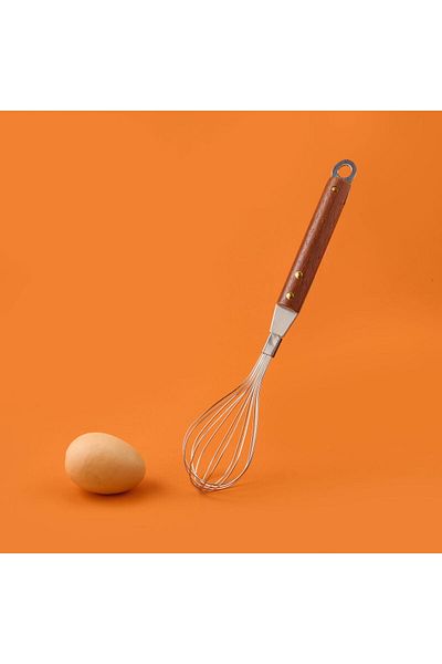 MATMEL Wooden Handle Beater - Gray / Brown