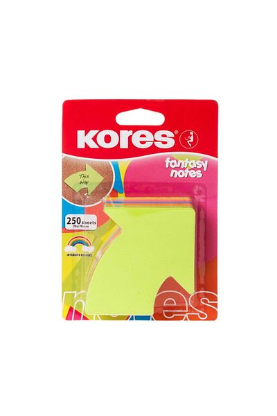 ASPARTAM Arrow Shaped 250 Note Paper - Colored - 7 cm