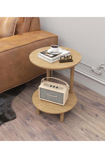 ÇMD ÇAKIR MOBİLYA DEKORASYON MİNO Sehpa MDF Lam, Ahşap Ayaklı | Modern, Ergon...