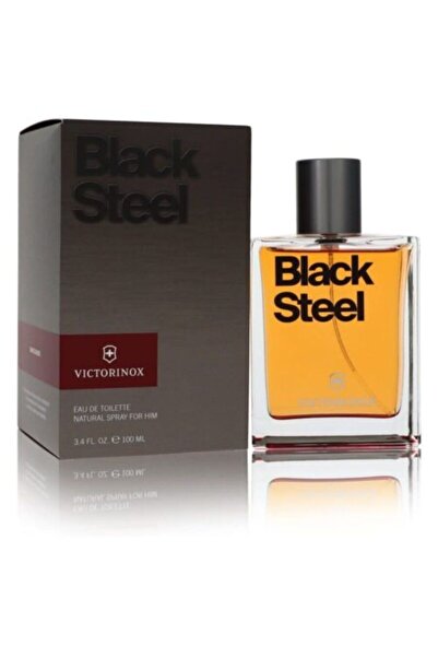 Victorinox Men's Perfume Edt Black Steel 100 ml