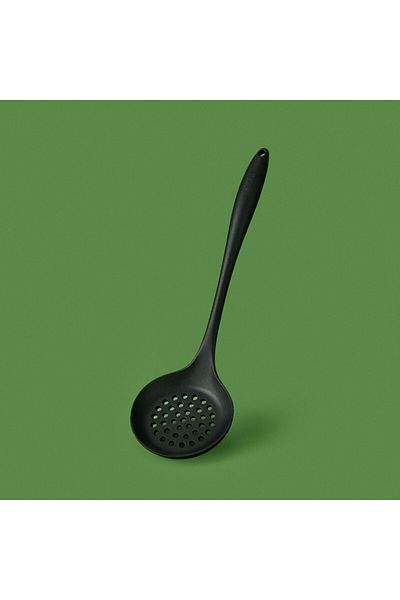 MATMEL Single Silicone Colander - Black