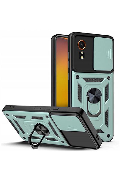 Techsuit Case for Samsung Galaxy Xcover7 - Techsuit CamShield Series - Green