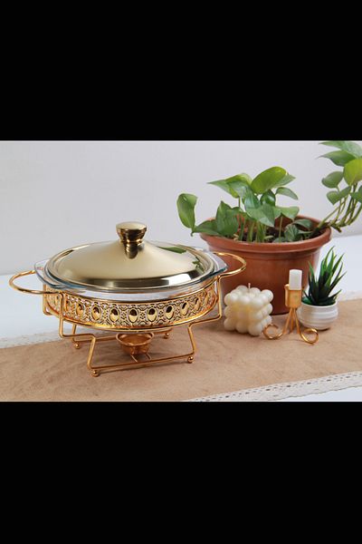 Generic سخان بوفية لتسخين الطعام 2 لتر