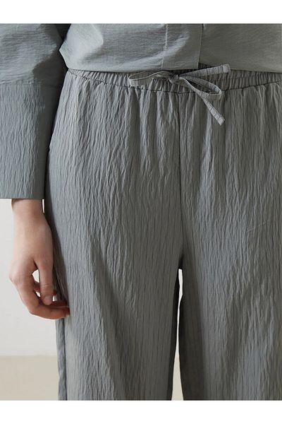 LC Waikiki Elastic Waist Striped Women's Trousers