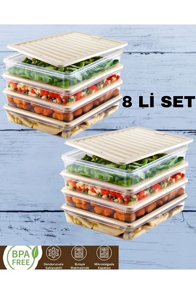 Soft Chef 3. حاوية تخزين الطعام، منظم الثلاجة، حاوية تخزين صندوق الثلج الشفاف سعة 2400 مل