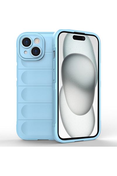 Techsuit Husă pentru iPhone 15 Plus - Techsuit Magic Shield - Albastră