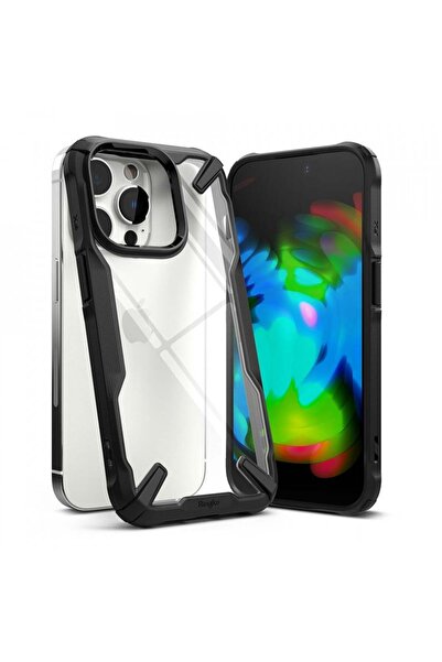 Ringke Carcasă pentru iPhone 14 Pro - Ringke Fusion X - Neagră
