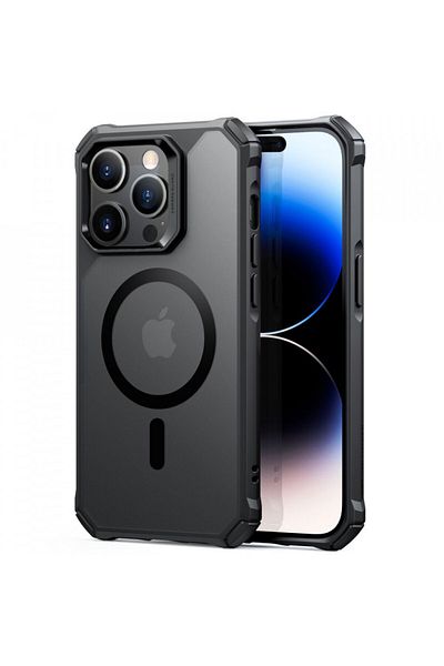 ESR IPhone 14 Pro Case - ESR Air Armor HaloLock - Frosted Black