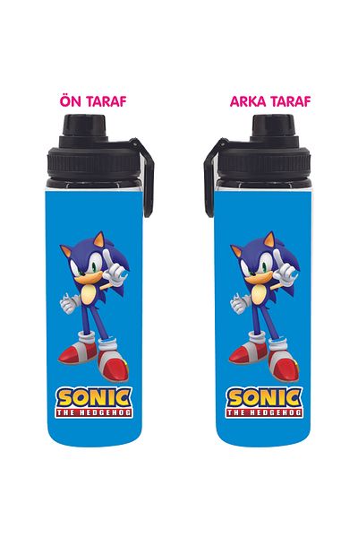 DKDZ SHOP Sonic Printed Water Bottle 850ml. 001