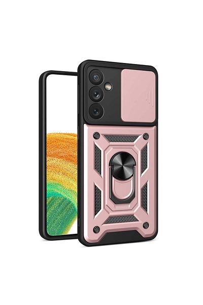 Techsuit Case for Samsung Galaxy A34 5G - Techsuit CamShield Series - Rose Gold