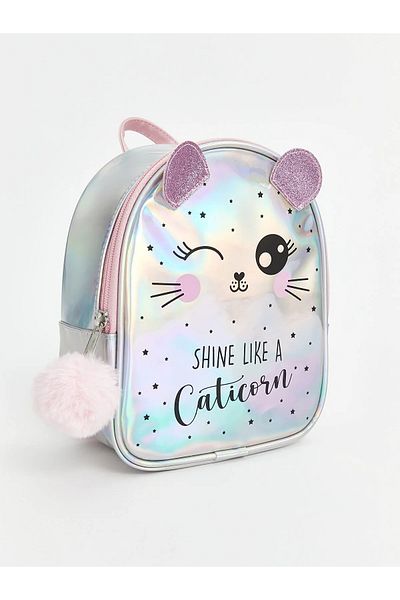 LC Waikiki Cat Printed Girl's Backpack