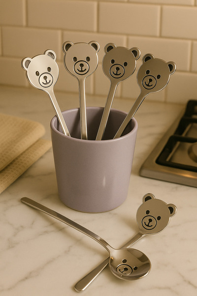 Davet Şirin Çocuk- Bebek Emojili Kaşık