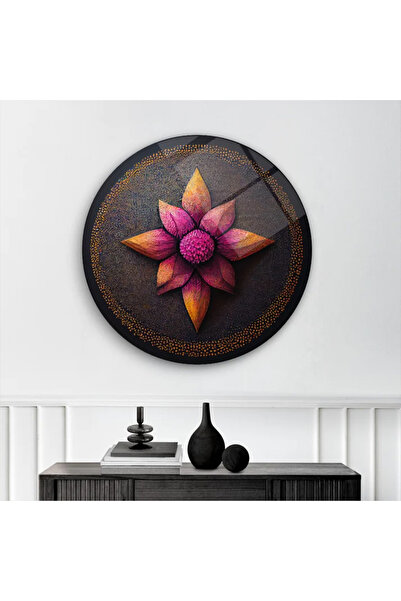 TAULART LUKSUZNI STOL SA LOTUSOVIM CVETOM, MODERAN NELOMIJIV LUKSUZNI OKRUGLI...