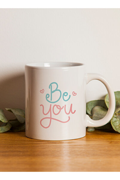 LOWHA 11 oz Ceramic Mug with Be You Design