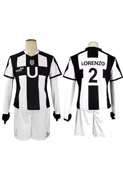 Minga London Siyah Beyaz U 2 Lorenzo Unisex T-shirt - Minga London