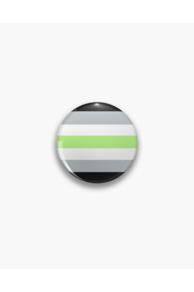 fırsatlar diyarı Agender Pride Flag Buton Rozet