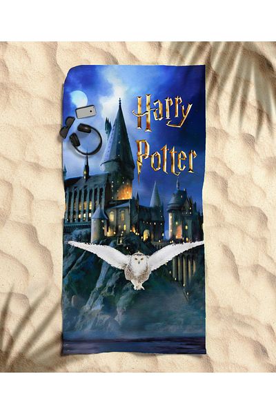hediyechy Harry Potter Themed Beach Towel