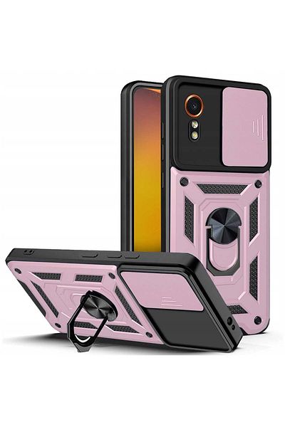 Techsuit Case for Samsung Galaxy Xcover7 - Techsuit CamShield Series - Rose Gold