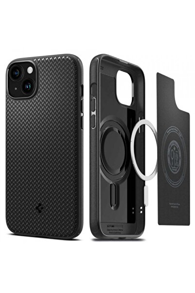 Spigen Husă pentru iPhone 15 - Mag Armor - Negru mat