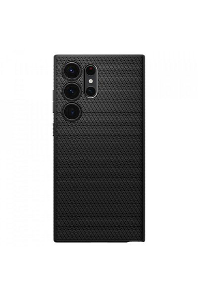 Spigen Case for Samsung Galaxy S23 Ultra - Spigen Liquid Air - Matte Black