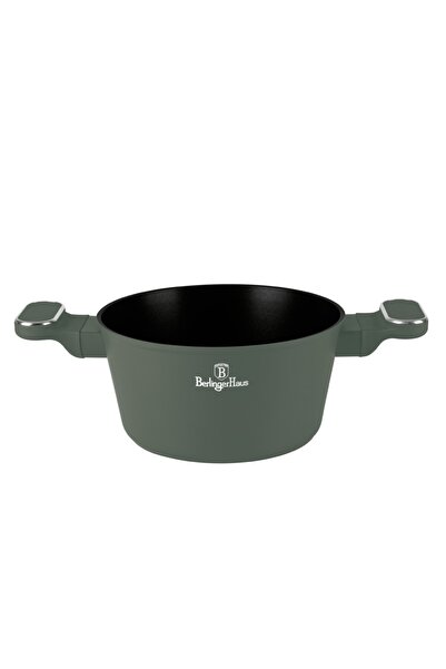 Berlinger Haus Non-stick Pot With Titanium Interior 20 Cm Green Matte Collection Bh 8200