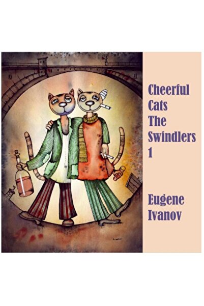 İki Kedi İki Kedi Puzzle 500 Parça Cheerful Cats The Swindlers 1