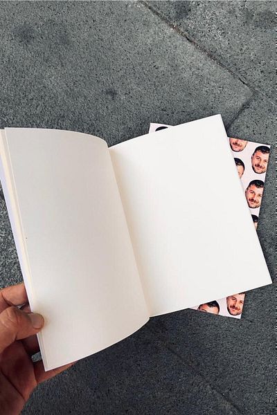 Ludios Λευκό Hello Kity Collage Pattern A5 Χωρίς γραμμή σημειωματάριο (50 φύλλα)