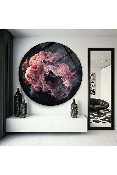 TAULART APSTRAKTNA DIGITALNA UMETNOST DIZAJN MODERNA NELOŠIVA LUKSUZNA OKRUGL...