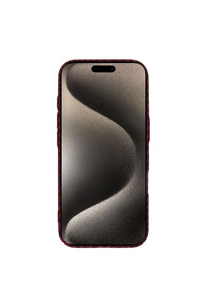 Techsuit IPhone 15 Pro Max Case - Techsuit Carbonite FiberShell - Red