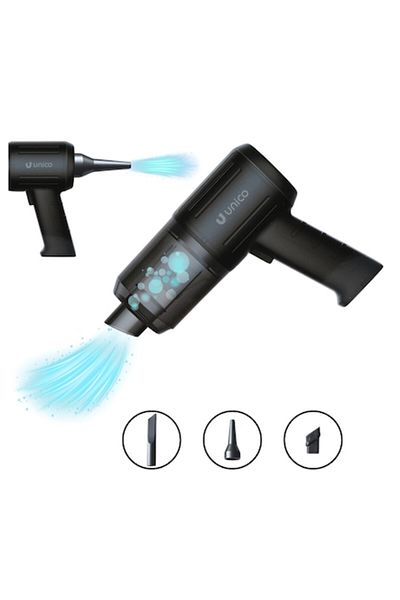 Unico Aspirator portabil de mână Unico VC1554, filtru HEPA, încărcare tip C, compact, 2500Pa