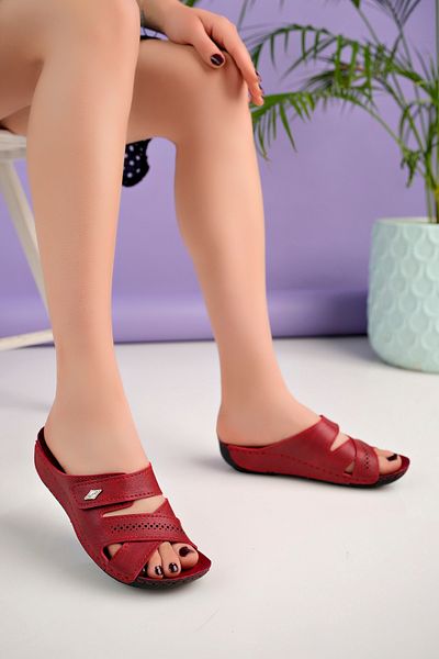 morscho Orthopedic Women's Slippers - Velcro Design