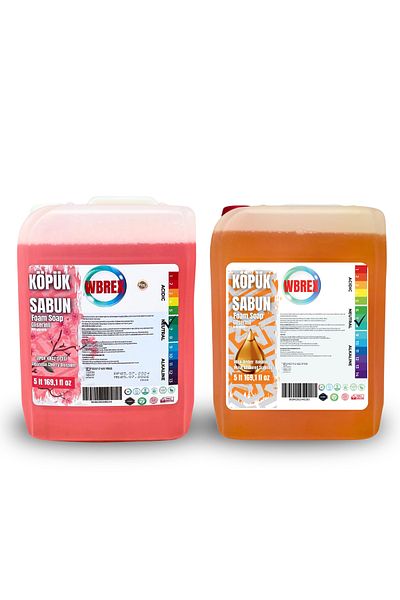 WBREX Premium Foam Soap Advantageous Package Japanese Cherry & Musk Amber