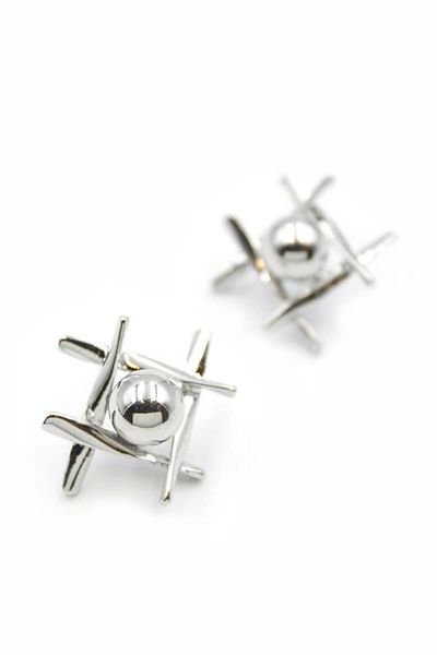 PRATİKOBA Ball Earrings - Silver