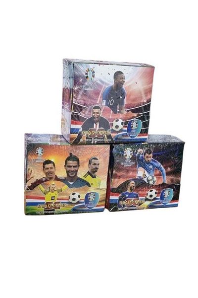 Generic صندوق واحد من بطاقات نجوم يورو 2024 يحتوي على 288 بطاقة تذكارية