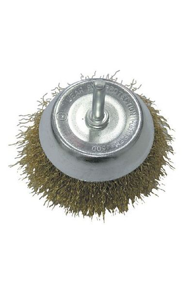 PROLINE Brass Wire Brush Cup Type With Rod 50Mm