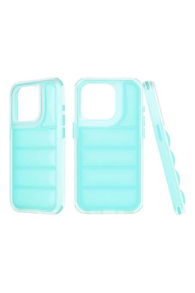 Techsuit Case for iPhone 15 Pro - Techsuit Wave Shield - Turquoise