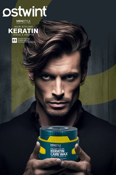 Ostwint Ceară de păr lucioasă cu keratină 03 - 150ml