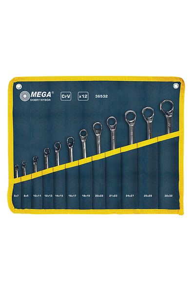 MEGA Set Chei Inelare Cotite Cr-Va 6-32Mm - 12P.