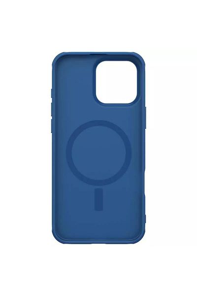 Nillkin Carcasă pentru iPhone 16 Pro Max - Nillkin Super Frosted Shield Pro Magnetic - Albastră
