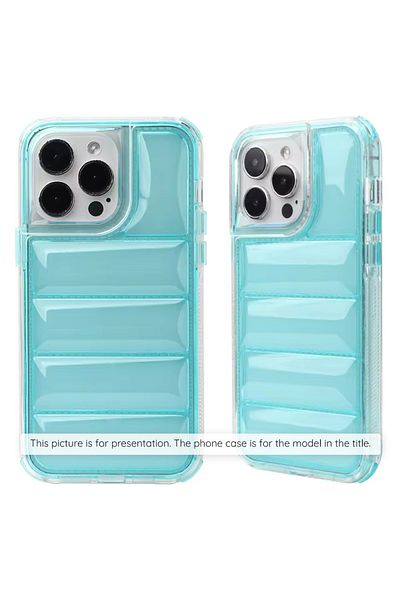 Techsuit Case for iPhone 15 Pro - Techsuit Wave Shield - Turquoise