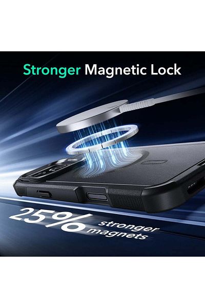 ESR IPhone 16 Pro Case - ESR Cyber Armor Kickstand - Green
