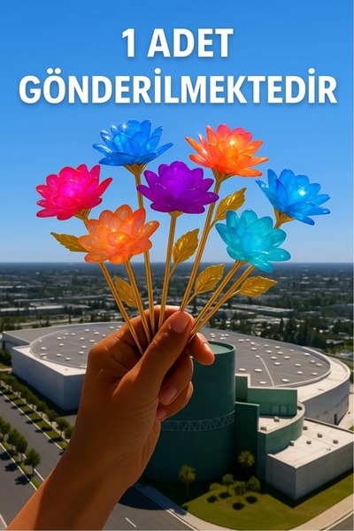 Tatlı Sebep TATLISEBEP 1 قطعة وردة الخلود هدية - ديكور المنزل - هدية للحبيب و...